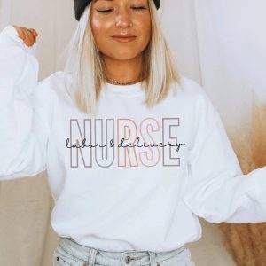 Nurse Sweatshirt White v2